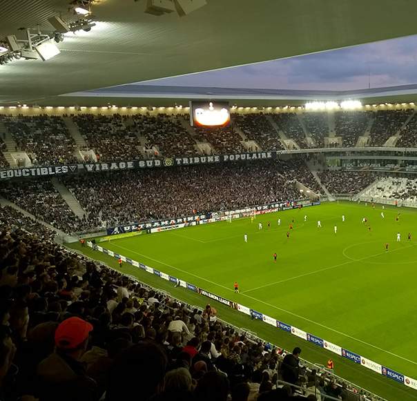 vtc bordeaux voiture chauffeur edcar stade sport footbal rugby hockey matmut atlantique
